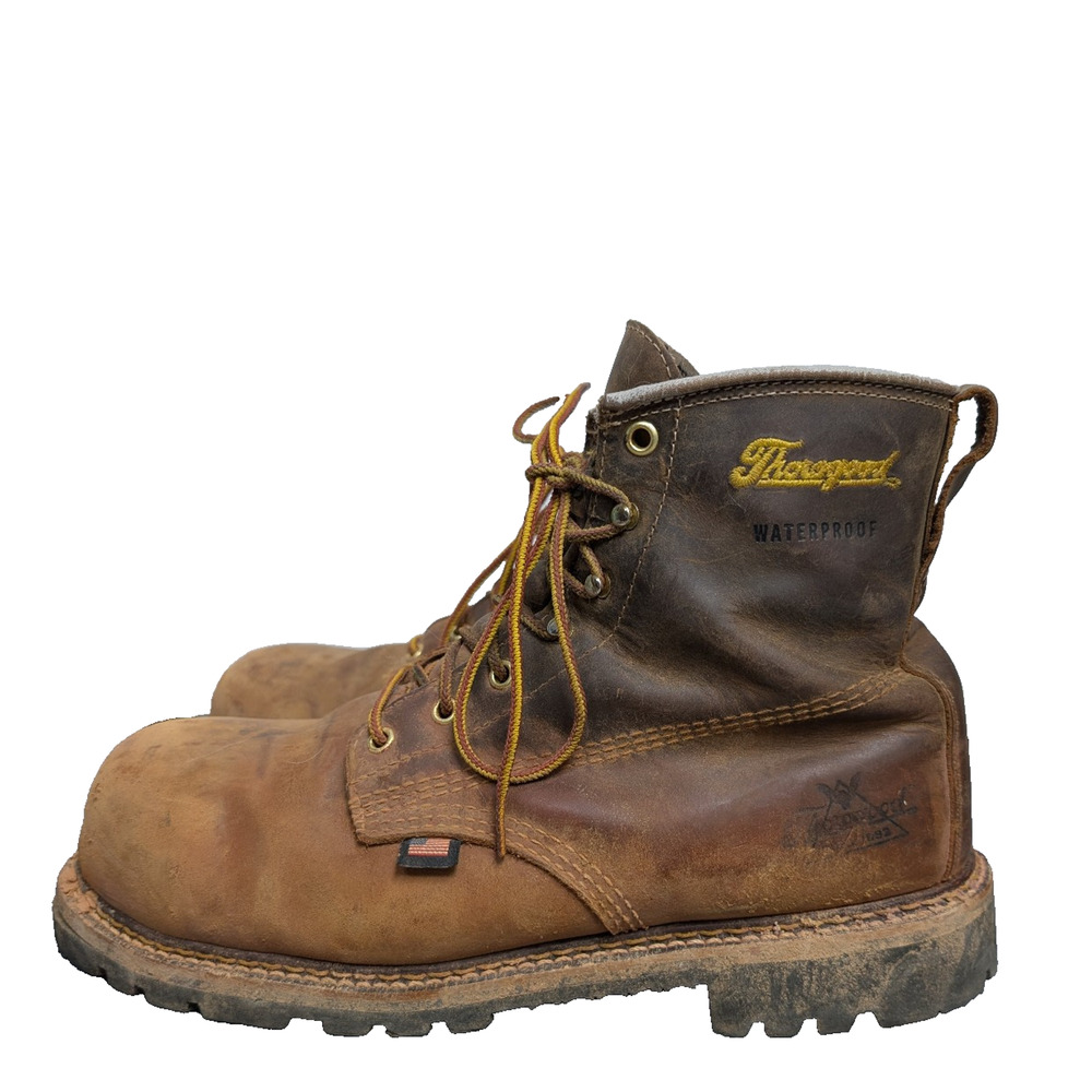 Thorogood American Legacy Series 6 Crazyhorse Nano Toe Boots Mens 11 Vibram Work
